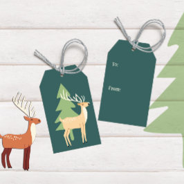 サンタズレトロトナディアギフトラベル ギフトタグ