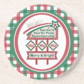 サンタズレトロマーキー – ホホホホメリー&ブライト コースター (正面)