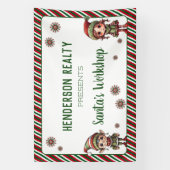 サンタズワークショップカンパニーホリデーパーティー 横断幕 (縦)