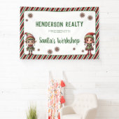 サンタズワークショップカンパニーホリデーパーティー 横断幕 (インサイチュ)