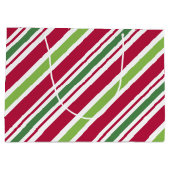 サンタズワークショップクリスマスノーピーキング抱き枕 ラージペーパーバッグ (裏面)