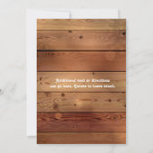 サンタズワークショップクリスマスパーティの招待状 招待状 (裏面)