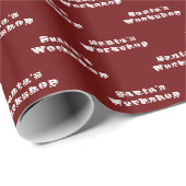 サンタズワークショップクリスマスプレゼント包装紙 ラッピングペーパー (ロールコーナー)