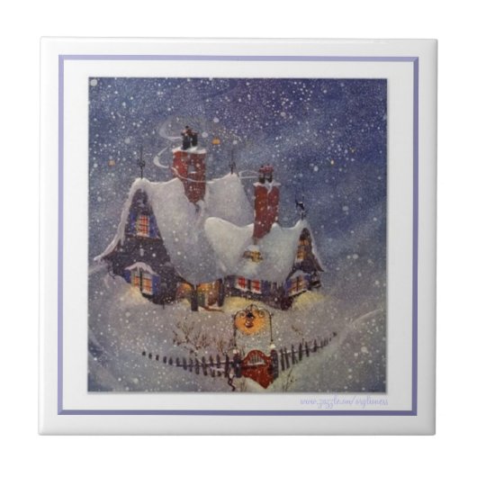 サンタズワークショップ タイル (正面)