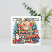 サンタズワークショップ | メリークリスマス シーズンカード (スタンド正面)
