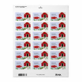 サンタズワークショップ ラベル (フルシート)