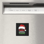 サンタズ先生お気に入りのおもしろいクリスマス先生 マグネット (インサイチュ (食洗機))