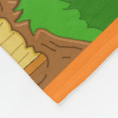 サンタズ小妖精や小人 フリースブランケット (角)