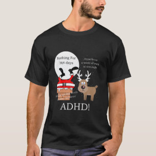サンタズ得ADHD Tシャツ