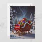 サンタズ来の町 シーズンポストカード (正面/裏面)