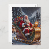 サンタズ来の町 シーズンポストカード (正面/裏面)