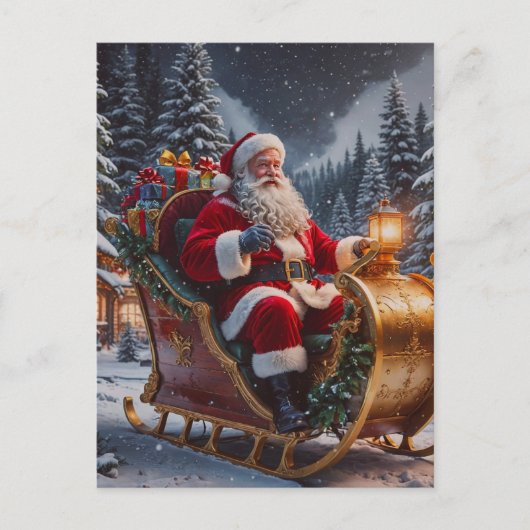 サンタズ来の町 シーズンポストカード (正面)