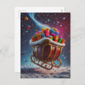 サンタズ来の町 シーズンポストカード (正面/裏面)