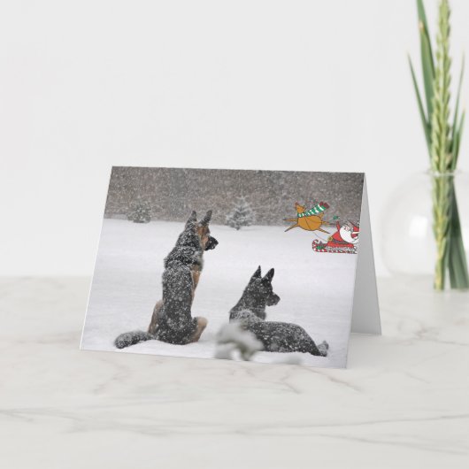 サンタズ来ホリデーカード シーズンカード (正面)