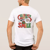 サンタズ祝スマイルのクリスマス トライブレンドＴシャツ (裏面)