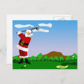 サンタズ遊ゴルフ シーズンポストカード (正面/裏面)