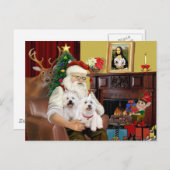 サンタズ2ウェスティ シーズンポストカード (正面/裏面)