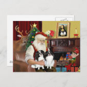 サンタズ2チ日本のン シーズンポストカード (正面/裏面)