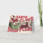 サンタズ・シュガー・プラム,ビンテージ・クリスマス・カード シーズンカード (正面)