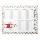 サンタズ・トゥ・リスト ノートパッド (正面)