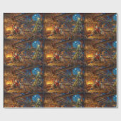 サンタズ·ワークショップ ラッピングペーパー (フラット)