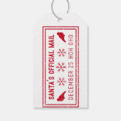 サンタソフィシアルメール ギフトタグ (裏面)