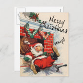 サンタダウンザチムーンオンフ シーズンポストカード (正面/裏面)