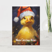 サンタダック クリスマスカード