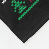 サンタダルマチアンライディングホースクリスマスセーター値リスト フリースブランケット (角)