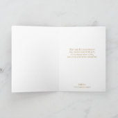 サンタダルマティアンドッグシーズンの挨拶写真 シーズンカード (内部)