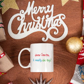 サンタチおもしろいッ親愛トは本当に子供のホットココアを試した コーヒーマグカップ