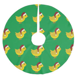 サンタチック ブラッシュドポリエステルツリースカート