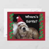 サンタチャンスドッグ シーズンポストカード (正面/裏面)