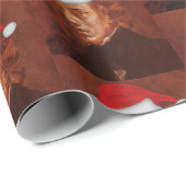 サンタチョピクラシカルンミュージックデラクロワポートレートWr ラッピングペーパー (ロールコーナー)