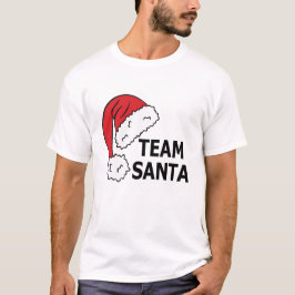 サンタチームTシャツ クリスマス Tシャツ