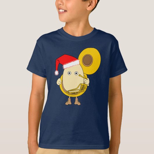 サンタツバプレイヤーエッグヘッド Tシャツ (正面)