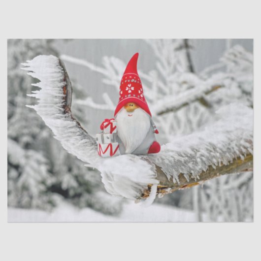 サンタツリー格言ティッシュペーパー 薄葉紙 (正面)