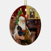 サンタツーダックスシャント(BT+赤) セラミックオーナメント (右)