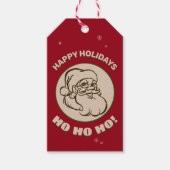 サンタ🎅テキストを裏側に表示 ギフトタグ (正面)