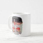 サンタテスト2サイドマグカップ コーヒーマグカップ (正面左)