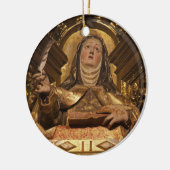 サンタテレサを代表する宗教美術 セラミックオーナメント (左)