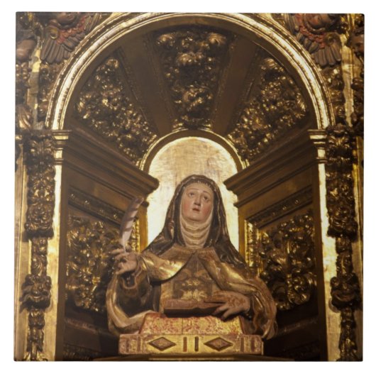 サンタテレサを代表する宗教芸術 タイル (正面)