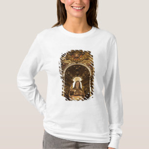 サンタテレサを表現した宗教芸術 Tシャツ