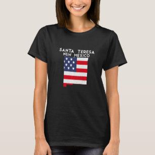 サンタテレサUSA州アメリカ旅行ニューメキシコ Tシャツ