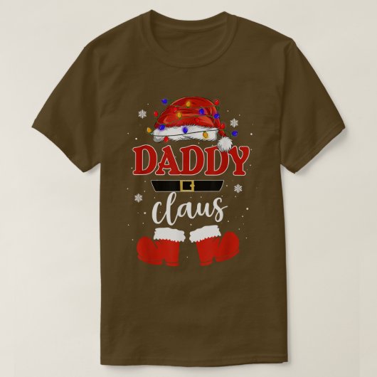 サンタディおもしろいクロースクリスマスマッチングファミリー Tシャツ (デザイン正面)