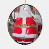 サンタデコレーションクリスマスツリーオーナメント セラミックオーナメント (左)