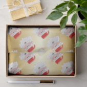 サンタデザインクリスマス 薄葉紙 (ギフト)