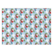 サンタデリバリークリスマスパターン テーブルクロス (正面(横))