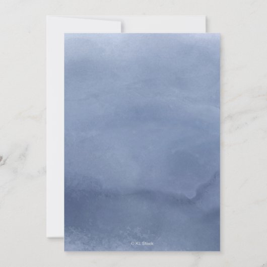 サンタトナカイのヤシの木トロピカルクリスマス シーズンカード (裏面)