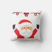 サンタトナカイの両面クリスマス クッション (正面)